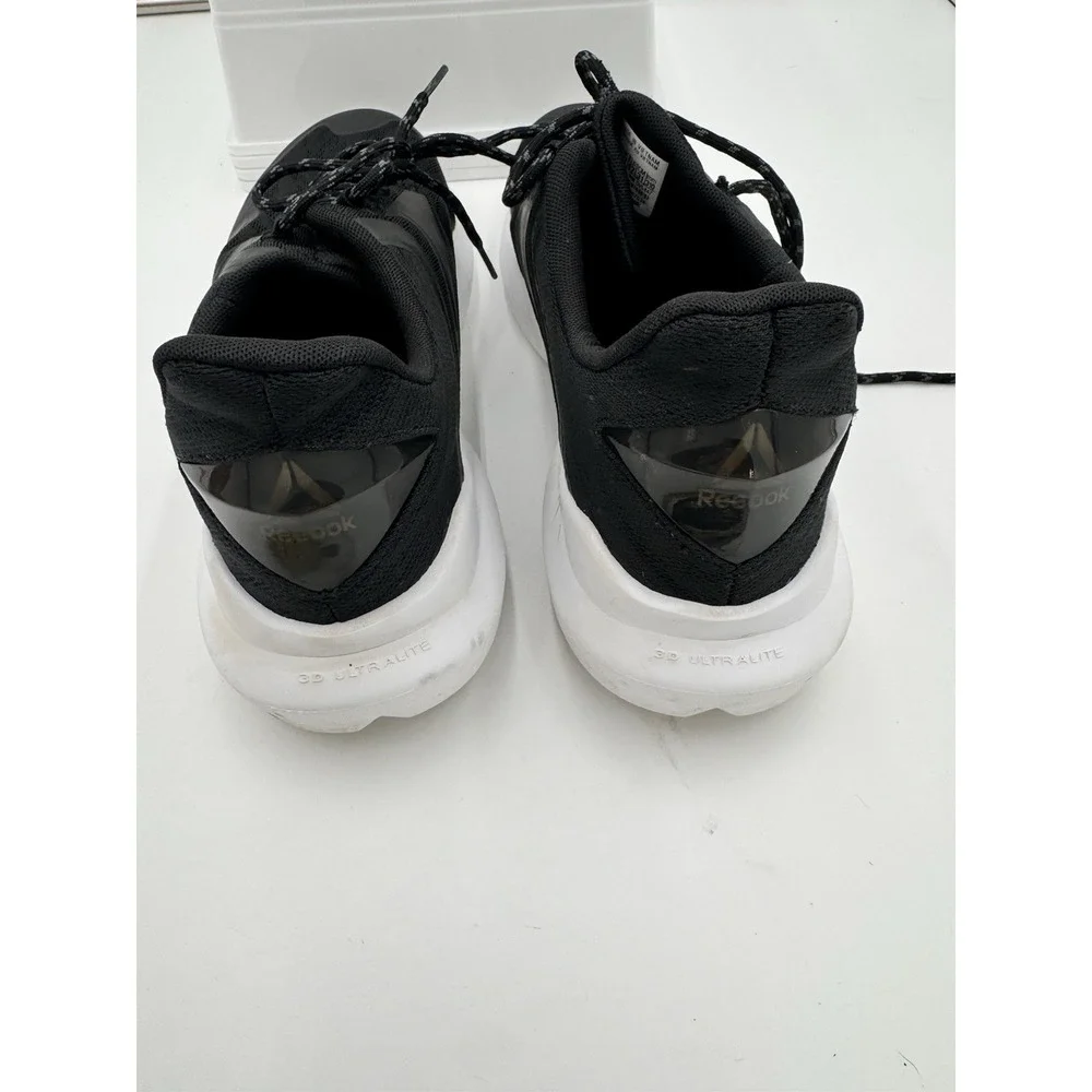 Reebok Men's Split Fuel Sneaker DV5447 Black/True Grey/White Size 13M ulra lite